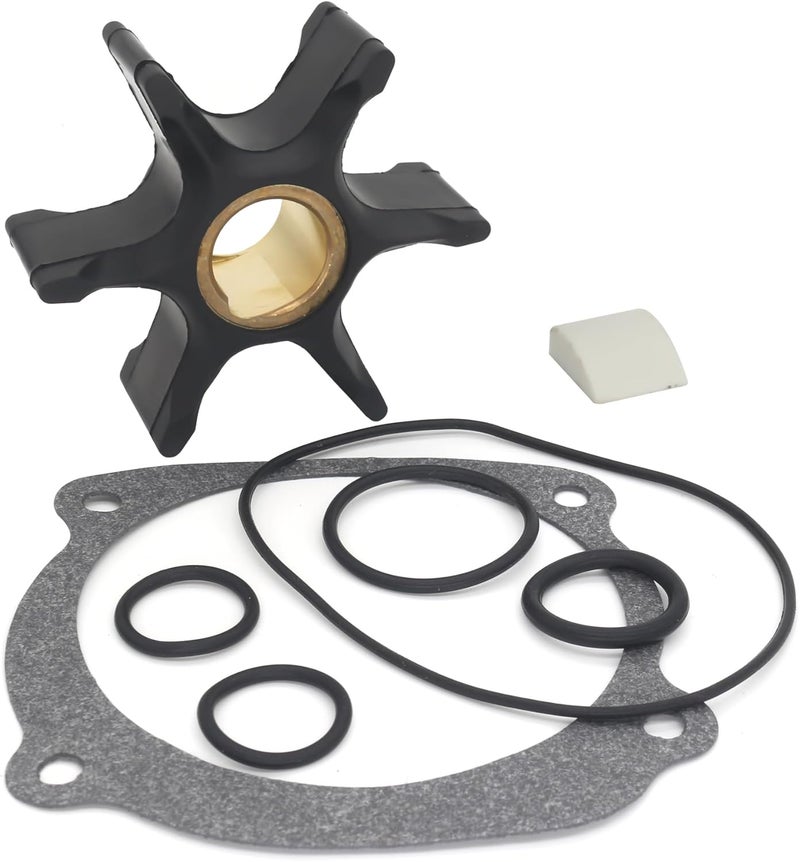 QUICKMARINER QuickMarine 5001593 Boat Water Pump Impeller Service Kit for Johnson Evinrude 85-300 HP V4 V6 Outboard Motors replaces 0395864 Sierra 18-3059 Marine Engine - Image 1